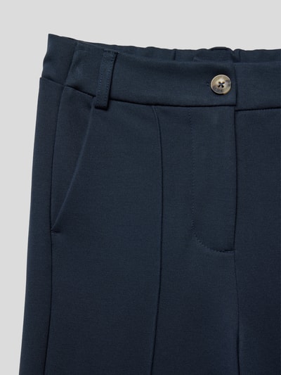 Garcia Stoffen broek met deelnaden, model 'CHICK' Blauw - 2