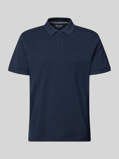 Tom Tailor Koszulka polo z czystej bawełny o kroju regular fit Ciemnoniebieski 2