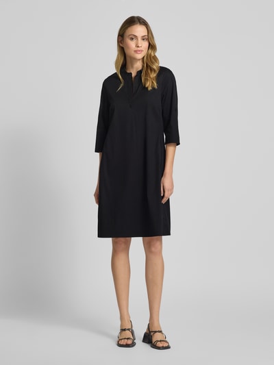 ROBE LÉGÈRE Knielanges Kleid mit 1/2-Arm Black 1