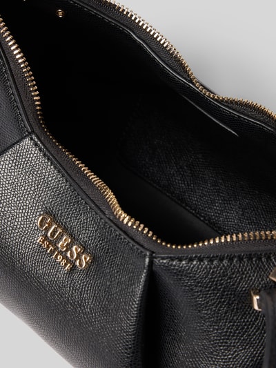 GUESS Schoudertas in leerlook model 'Amorette' Zwart - 4