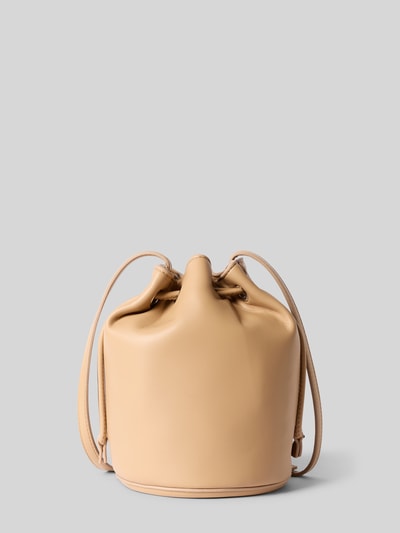 CK Calvin Klein Torba z uchwytami z wyhaftowanym logo Piaskowy 4