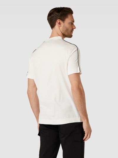 Emporio Armani T-Shirt im unifarbenen Design Offwhite 5