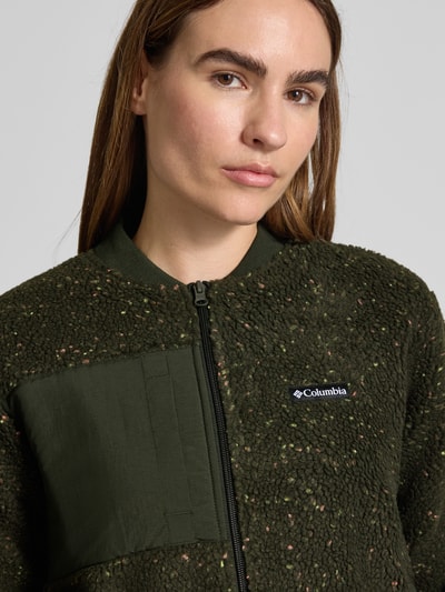 COLUMBIA Fleecejacke mit Reißverschluss Modell 'Stellar Path' Dunkelgruen 3