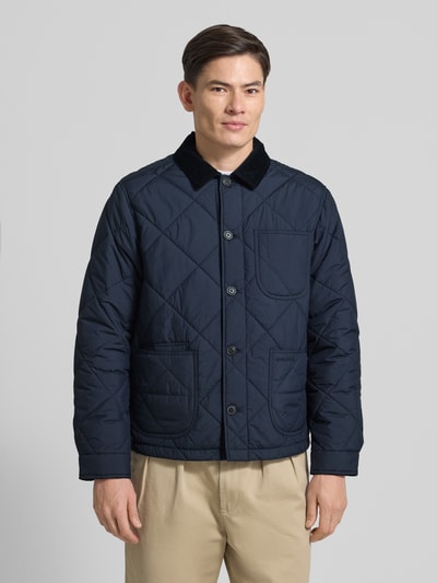 Polo Ralph Lauren Regular Fit Steppjacke mit Kentkragen Marine 4