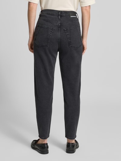 ARMEDANGELS Mom Fit Jeans aus Baumwoll-Mix mit Lyocell-Anteil Modell 'MAIRAA' Black 5