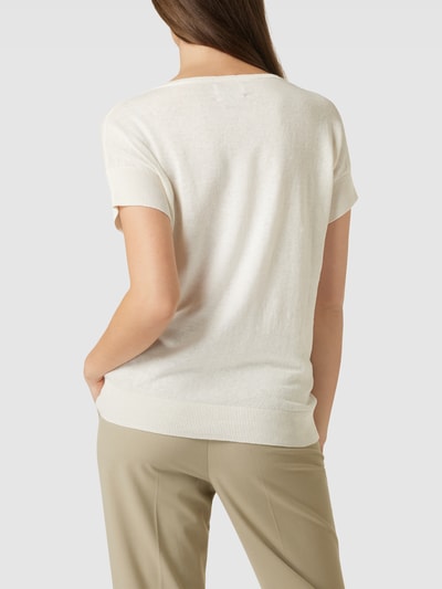 Fynch-Hatton Strickshirt mit Rundhalsausschnitt Khaki 5