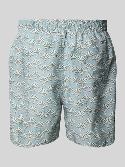 SELECTED HOMME Badehose mit elastischem Bund Mint 3