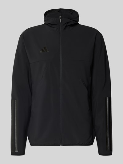 adidas Sportswear Kurtka funkcjonalna z szybkoschnącego materiału w kroju slim fit Czarny 2