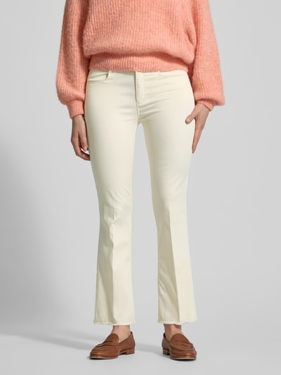 Brax Flared jeans in verkorte pasvorm, model 'SHAKIRA' Offwhite - 4