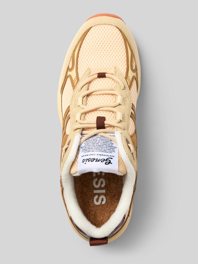 Genesis Sneaker mit Label-Detail Modell 'Eco`99' Khaki 3