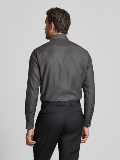 Christian Berg Men Regular Fit Business-Hemd mit Kentkragen Anthrazit 5