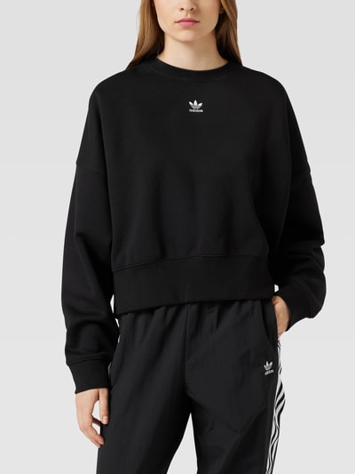 adidas Originals Sweatshirt mit Label-Stitching Black 4