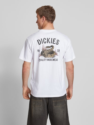 Dickies T-Shirt mit Label-Print Weiss 5