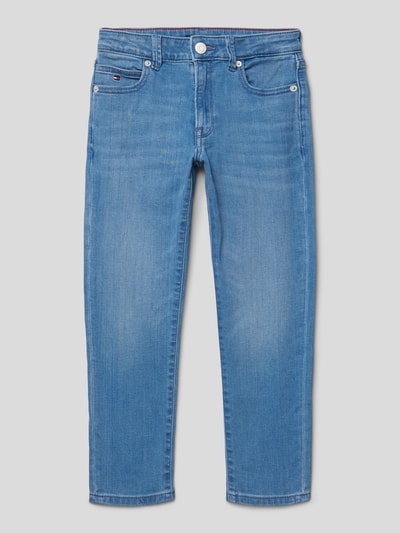 Tommy Hilfiger Kids Straight Fit Jeans im 5-Pocket-Design Blau 1