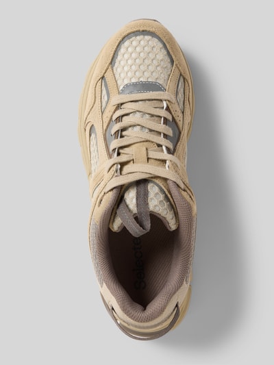 SELECTED HOMME Lage sneakers van echt rundersuède, model 'RONAN' Beige - 3