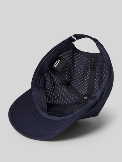 BOSS Basecap aus Schurwoll-Mix Modell 'ZED' Marine 2