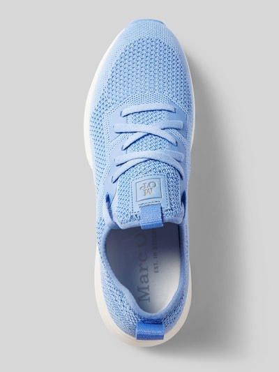 Marc O'Polo Low Top Sneaker in leichter Strick Qualität Hellblau 3