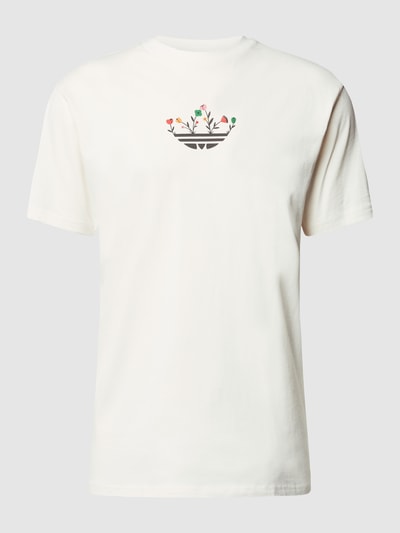 Adidas originals t-shirt outlet print - white