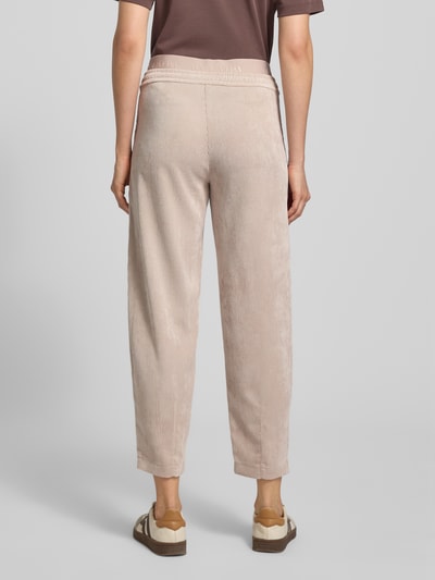 Cambio Corduroy broek met elastische band, model 'EDEN' Beige - 5
