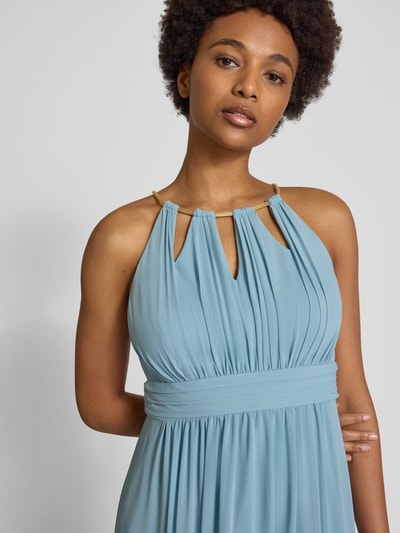 Jake*s Cocktail Abendkleid mit gelegten Falten Ocean 3
