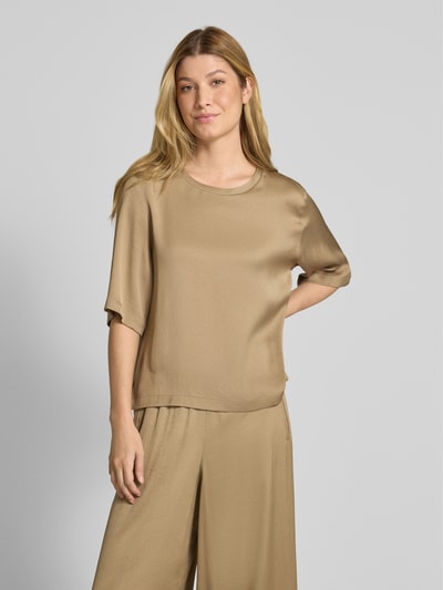 Drykorn Blusenshirt mit 3/4-Ärmel Modell 'DIEDRA' Camel 4