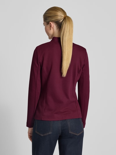 Tom Tailor Regular fit korte blazer in gestructureerde look Bordeaux - 5
