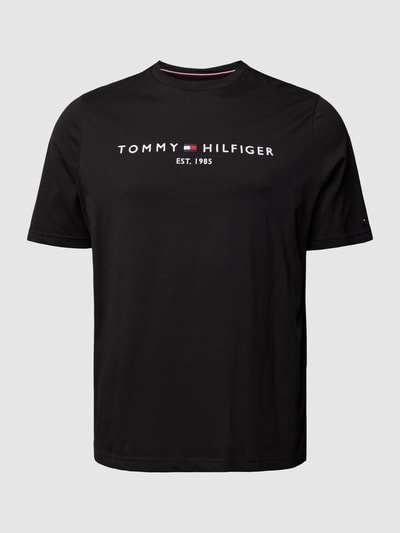 Tommy Hilfiger Big & Tall PLUS SIZE T-Shirt mit Label-Print Black 2