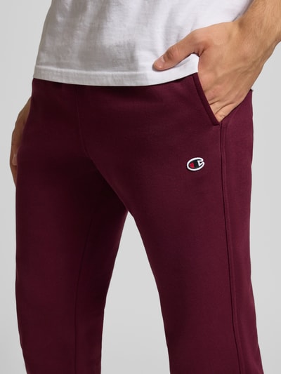 CHAMPION Sweatbroek met elastische band Bordeaux - 3