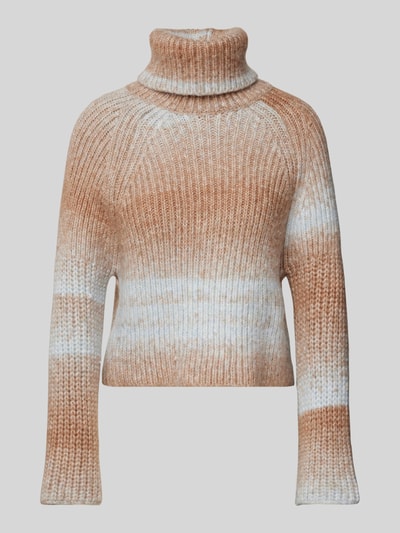 Only Strickpullover mit Wolle Modell 'DITTE' Sand 1