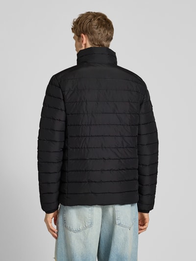 Superdry Kurtka pikowana ze stójką model ‘Fuji’ Czarny 5