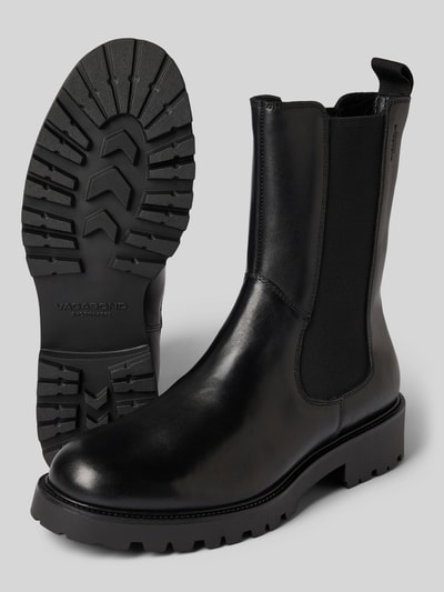 Vagabond Chelsea boots van runderleer, model 'KENOVA' Zwart - 4