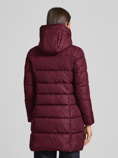 SAVE THE DUCK Steppmantel mit Zweiwege-Reißverschluss Modell 'Taylor' Bordeaux 5