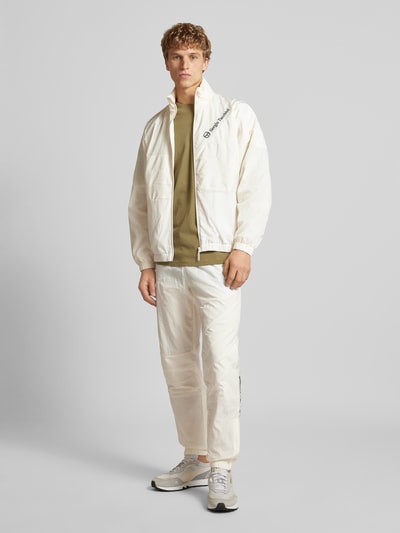 SERGIO TACCHINI Sweatpants met elastische band, model ‘PATRICK’ Offwhite - 1