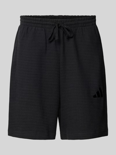 adidas Sportswear Shorts mit elastischem Bund und Label-Stitching Black 2