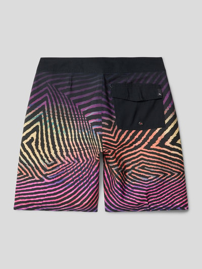 Quiksilver Badehose mit Allover-Muster Modell 'EVERYDAY WARP FADE' Black 3