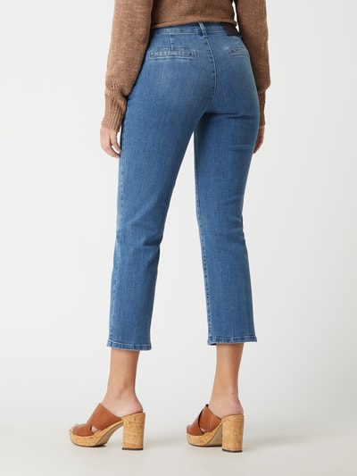 Milano Italy Cropped Jeans mit Stretch-Anteil  Jeansblau 5