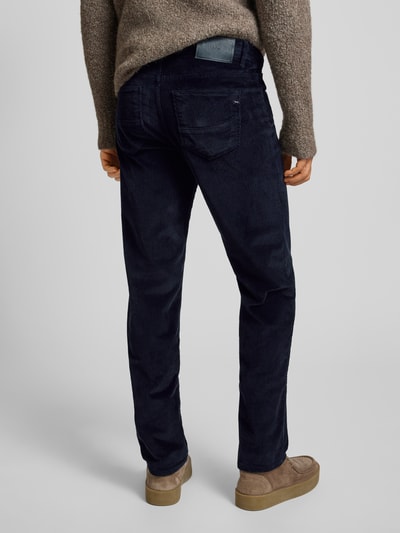 Brax Stoffen broek in 5-pocketmodel, model 'CADIZ' Marineblauw - 5