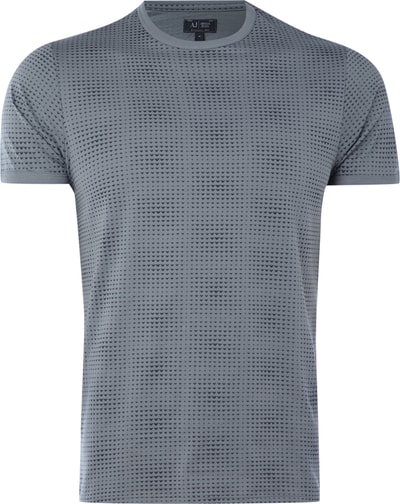 Armani Jeans T-Shirt mit Allover-Muster Mint 5