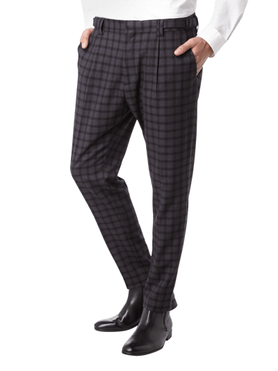 Antony Morato Carrot Fit Anzug-Hose mit Karomuster Graphit 4