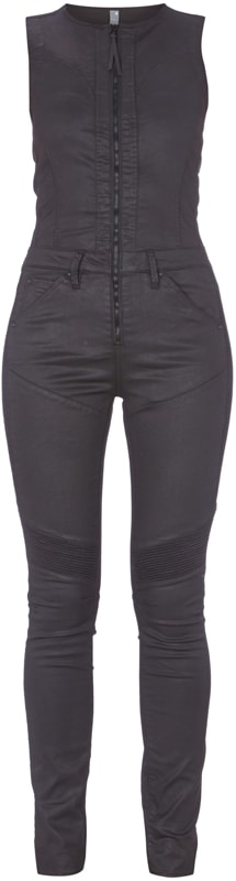 G-Star Raw Jumpsuit aus Coated Denim - ärmellos (black) online kaufen