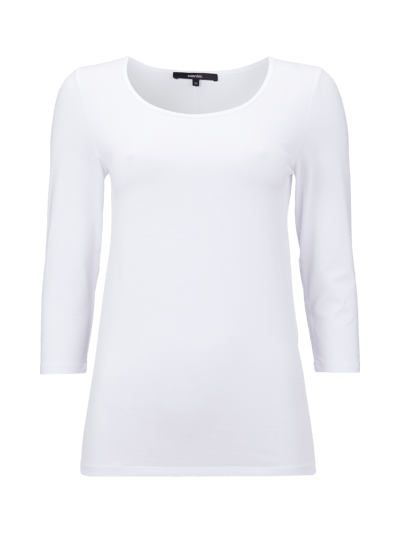 Someday Shirt mit Dreiviertelärmeln Modell 'Kain' Weiss 2