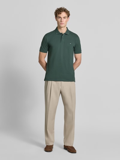Christian Berg Men Regular Fit Poloshirt mit Stitching Bottle 1