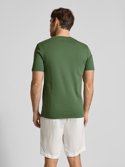 Christian Berg Men T-shirt z okrągłym dekoltem Ciemnozielony 5