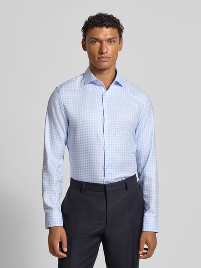 SEIDENSTICKER Regular fit vrijetijdsoverhemd met kentkraag, model 'New' Bleu - 4