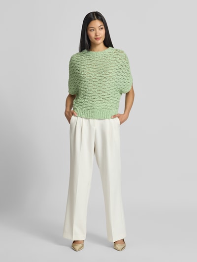 Marc Cain Relaxed Fit Pullover mit Baumwoll-Anteil Mint 1
