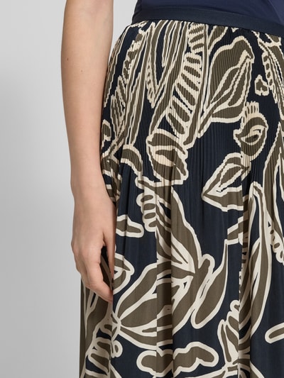 OPUS Midirock mit elastischem Bund Modell 'Ribane' Petrol 3