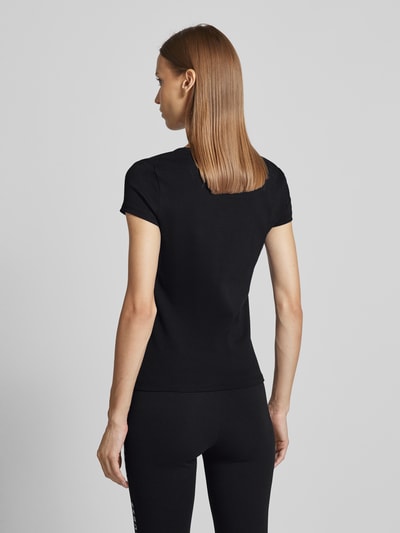 Guess Activewear T-shirt met strass-steentjes, model 'KIARA' Zwart - 5