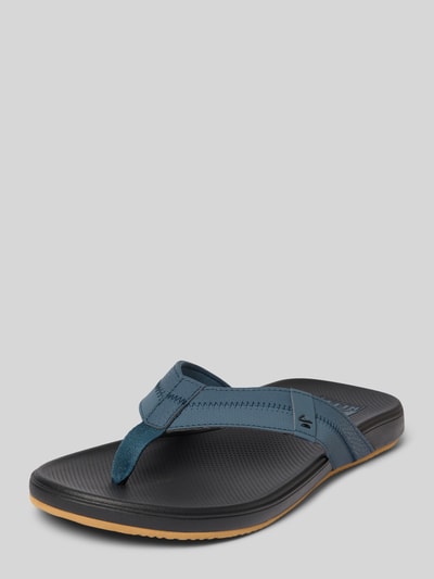 REEF Teenslippers met labeldetails, model 'CUSHION PHANTOM 2.0' Marineblauw - 1