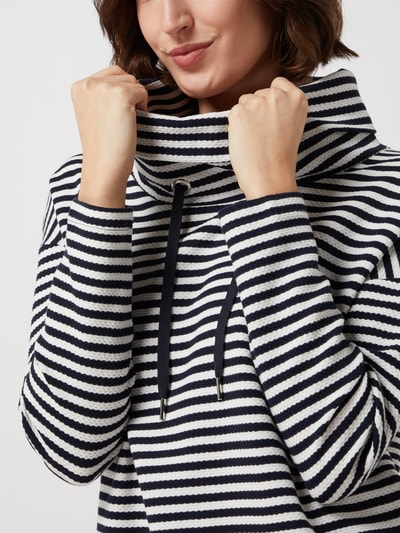 Tom Tailor Sweatshirt mit Tube Collar  Marine 3