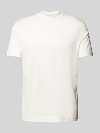 Emporio Armani T-Shirt mit Label-Print Offwhite 2